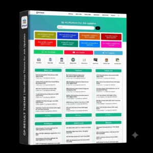GP Result Theme for WordPress